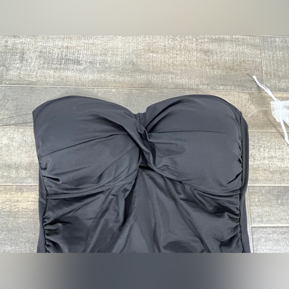 NEW Anne Cole Twist Front Shirred One Piece Swimsuit - Picture 7 of 10